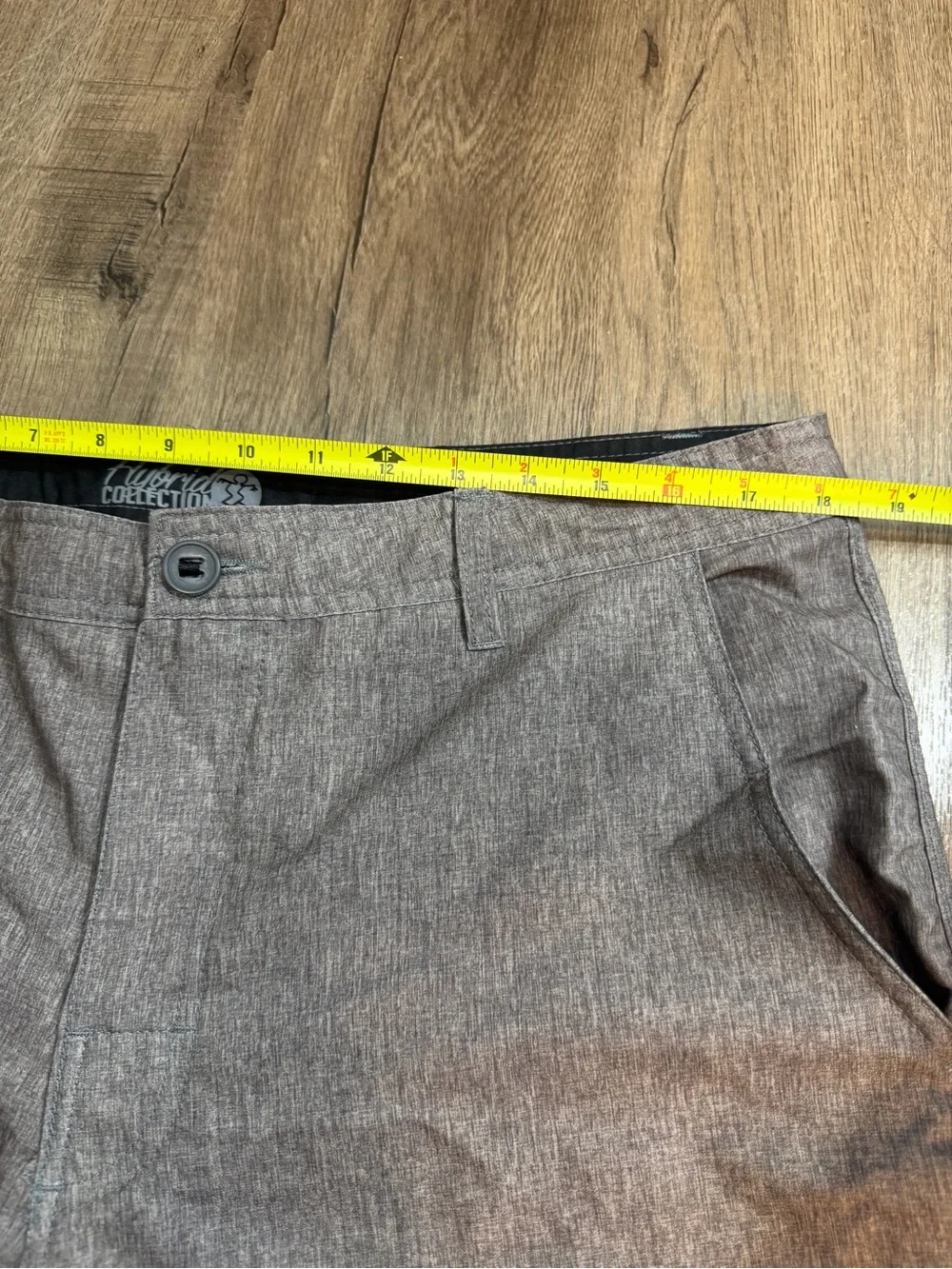 Men's Brown Casual Hybrid Shorts